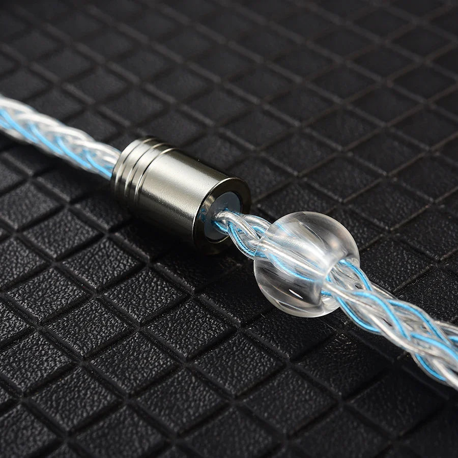 QKZ T1 Earphone Update Cable 3.5mm jack QDC 0.75mm Connector Wired Headphones For ZXN ZXT VK4 ZX2 ZAX2 KZ EDX ZSN Pro X TRN MT1