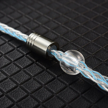 QKZ T1 Earphone Update Cable 3.5mm jack QDC 0.75mm Connector Wired Headphones For ZXN ZXT VK4 ZX2 ZAX2 KZ EDX ZSN Pro X TRN MT1