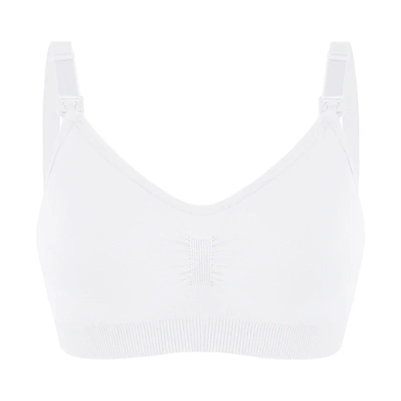 plus Size Seamless Nursing Bra for Women Breathable Maternity Push up Front Closure Underwear Adjustable Straps Wire-Free