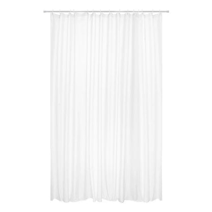Transparent Shower Curtain Waterproof Clear White PEVA Bath Curtains Liner for Bathroom Mildew Home Hotel with Free Hooks