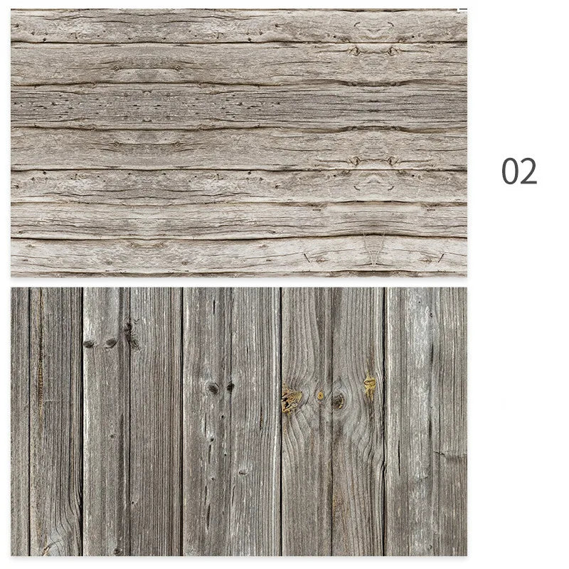 Marble Photography Backdrops 57*87CM 2 Sided Wood Grain Photo Background Wallpaper Studio Waterproof Products Photographic Props