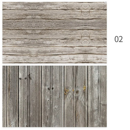 Marble Photography Backdrops 57*87CM 2 Sided Wood Grain Photo Background Wallpaper Studio Waterproof Products Photographic Props