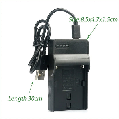 LANFULANG NB-6L / NB-6LH NB 6L Slim Micro USB Battery Charger for Canon PowerShot SX520 SX530 SX540 SX600 SX610 SX700 SX710 HS