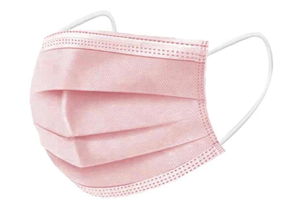 Mouth Masks 3-layer Anti-Dust Disposable Mascarillas  Non Woven Meltblown Cloth Masks Elastic Ear Loop Face Mask