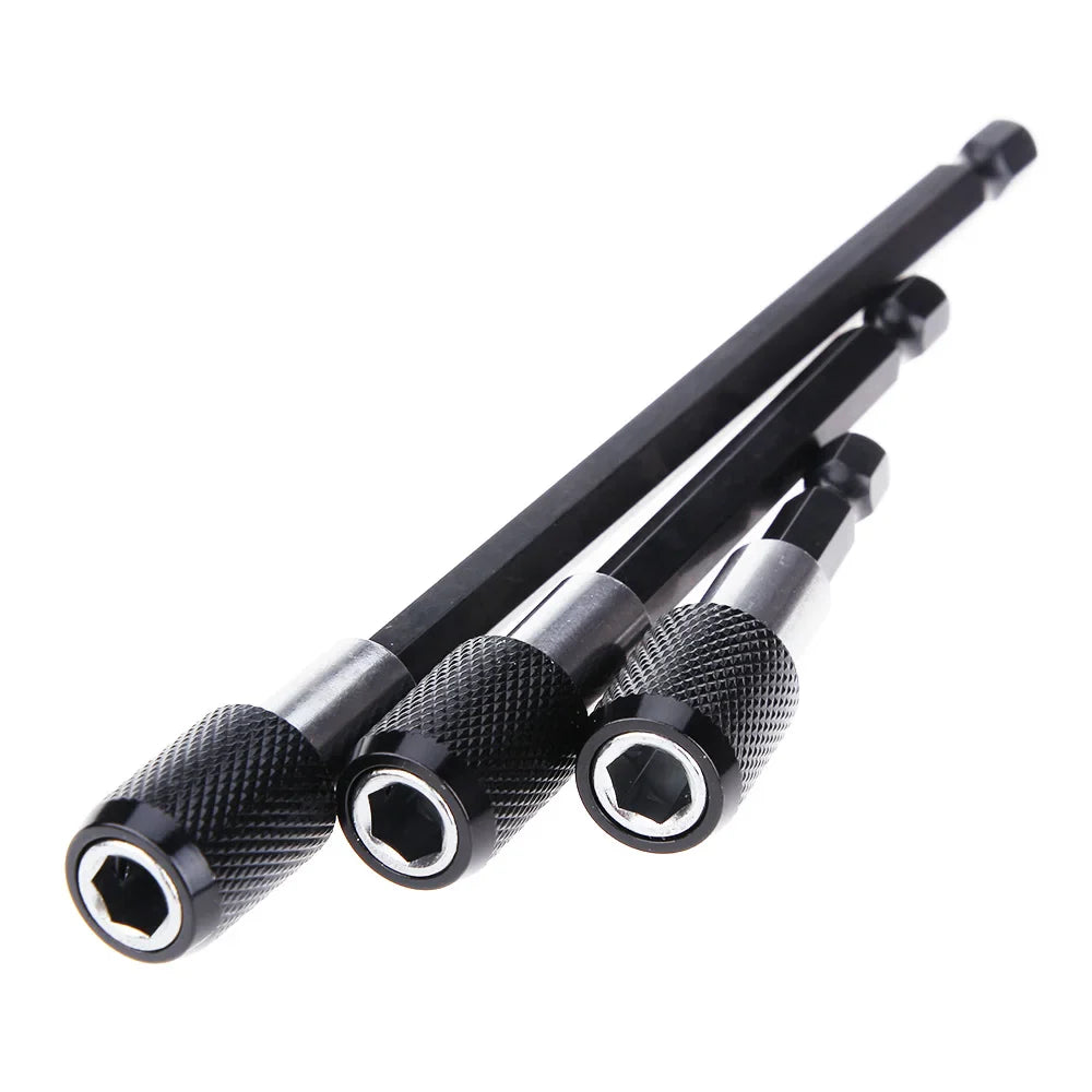 1/4 Inch Hex Shank Quick Release Screwdriver Bit Holder Extension Bar 60mm 100mm 150mm
