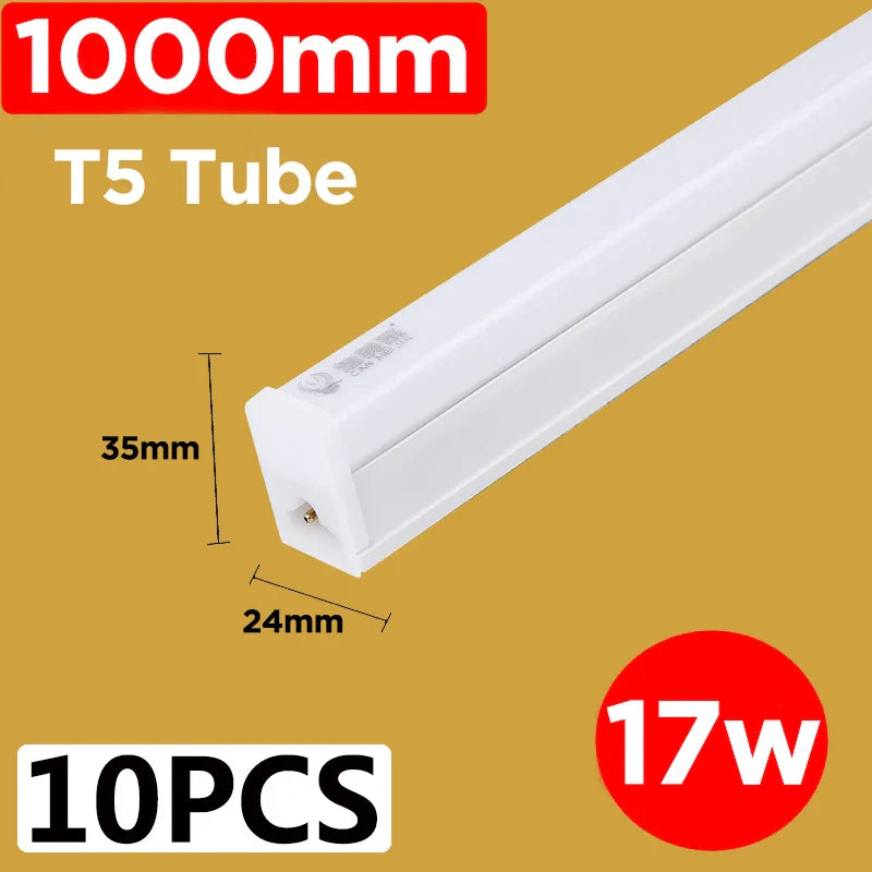 Led Lights Tube Home Lighting Kitchen Bedroom Garage Fixture t5/t8 Ceiling Linear Lamp Strip 220V Closet Cabinets 90/120cm Tube