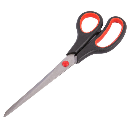 Black 23cm Stainless Steel Scissors