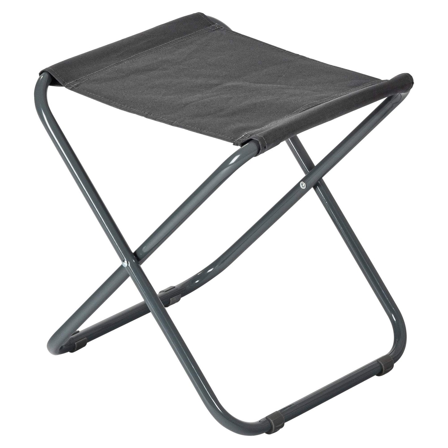 Grey Classic Folding Stool