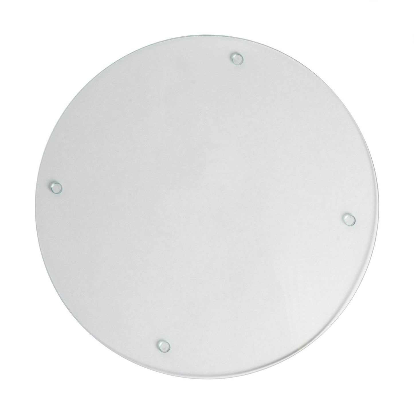 30cm Round Glass Chopping Board