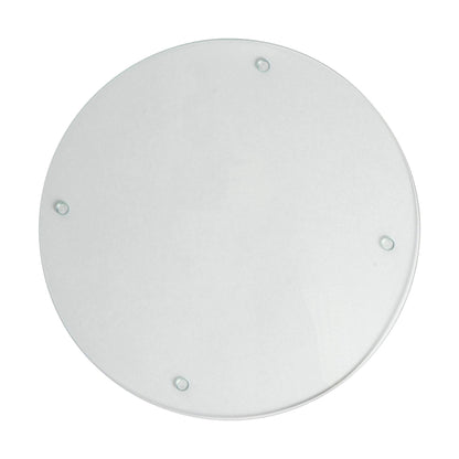 30cm Round Glass Chopping Board