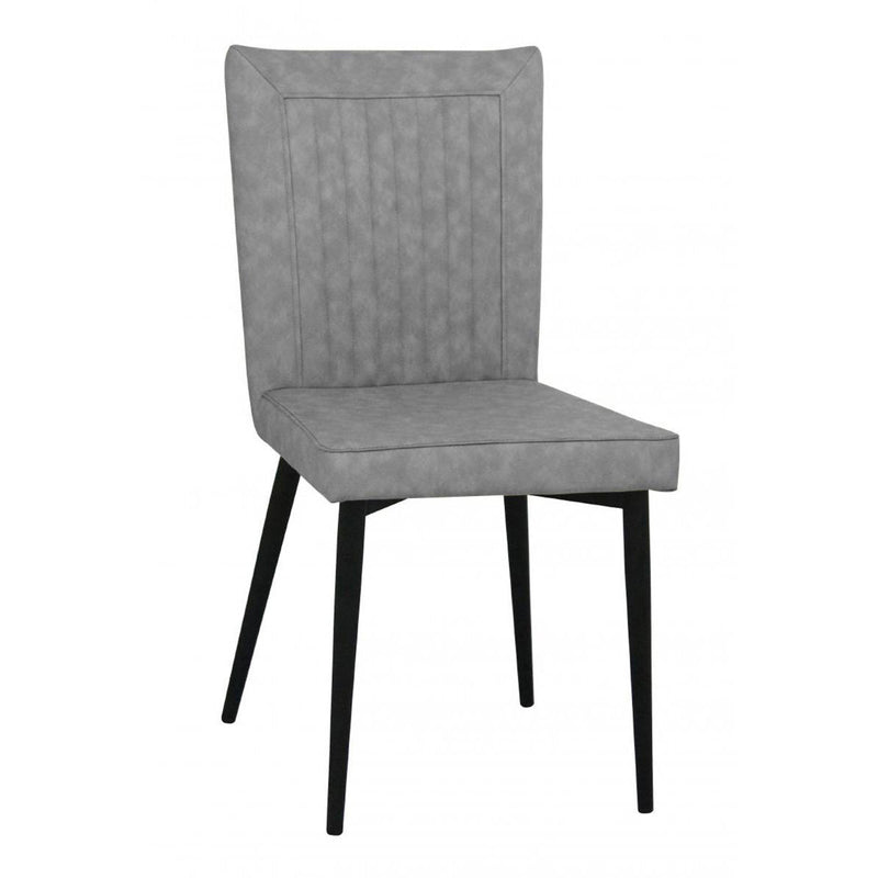 Hoskin PU Chair - Grey
