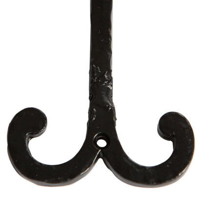 70mm x 90mm Black Wire Coat Hook