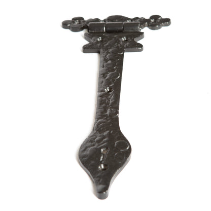 310mm Black Ornate T-Hinge