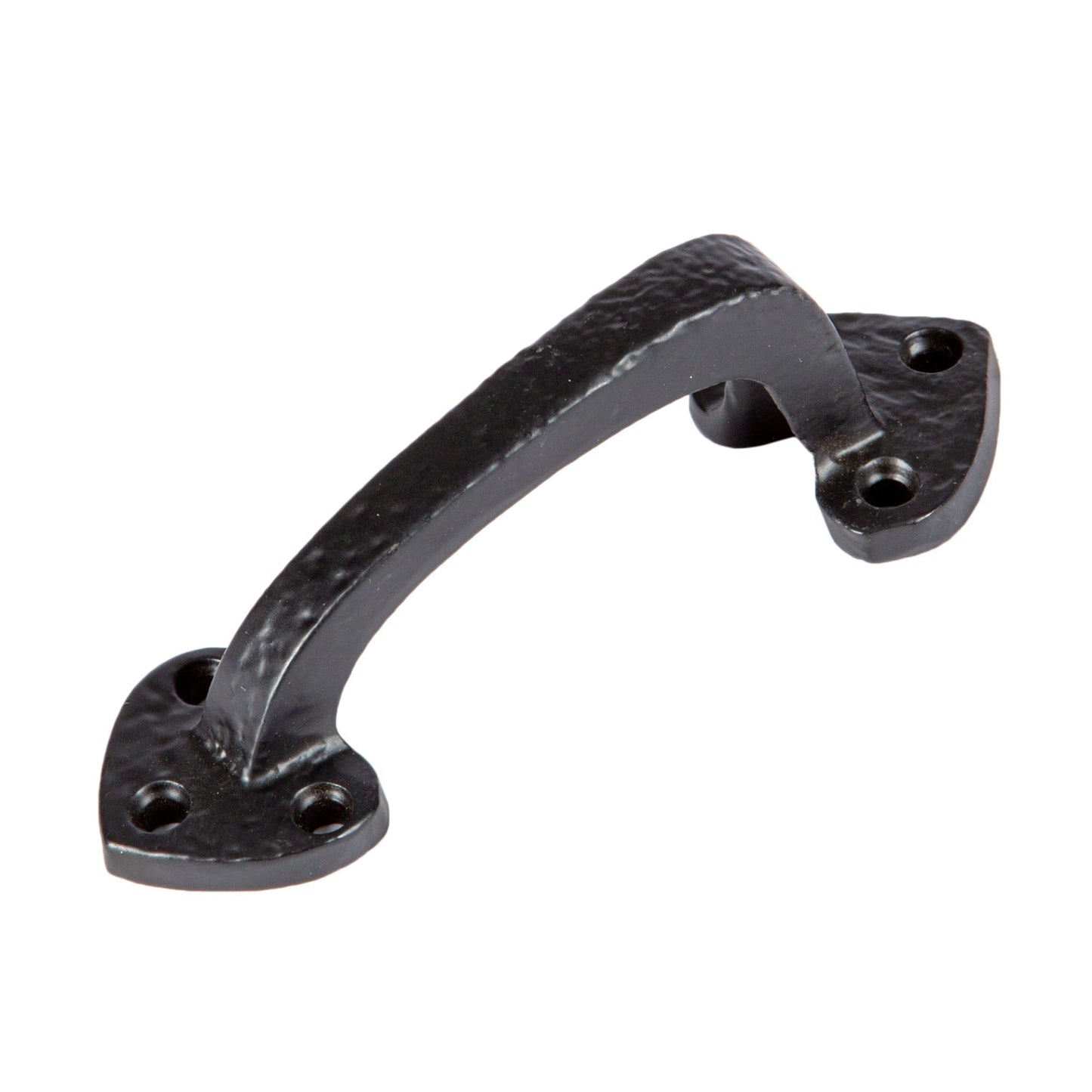 100mm Black Rustic Arrowhead Door Handle