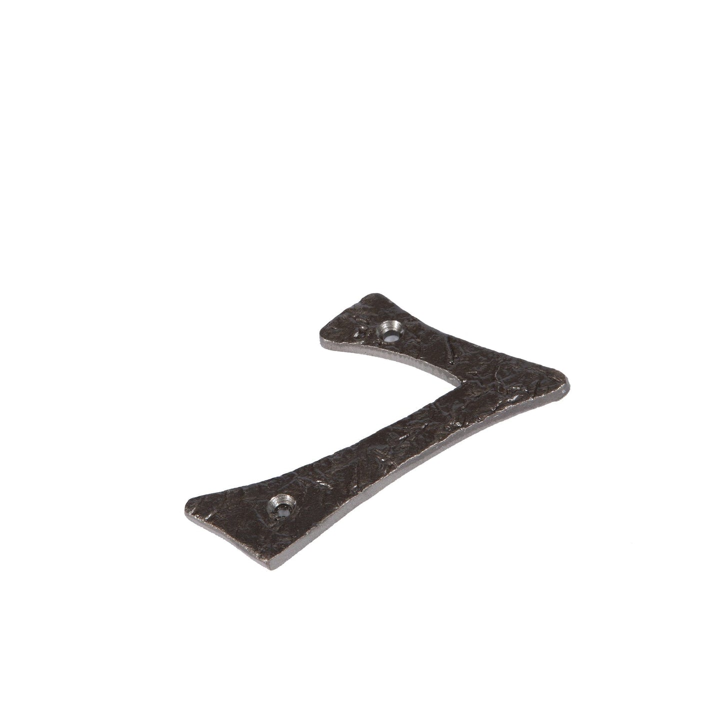 80mm Grey Rustic Iron House Number 7