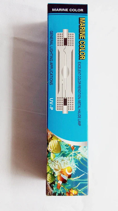 "MARINE COLOR" HQI 150W 6500k 10000k 14000k 20000K METAL HALIDE BULB double ended R7S socket