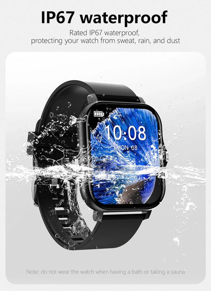 2026 New Multifunctional Smart Watch Men & Women Bluetooth Connected Phone Music Fitness Sports Bracelet Sleep Monitor watch