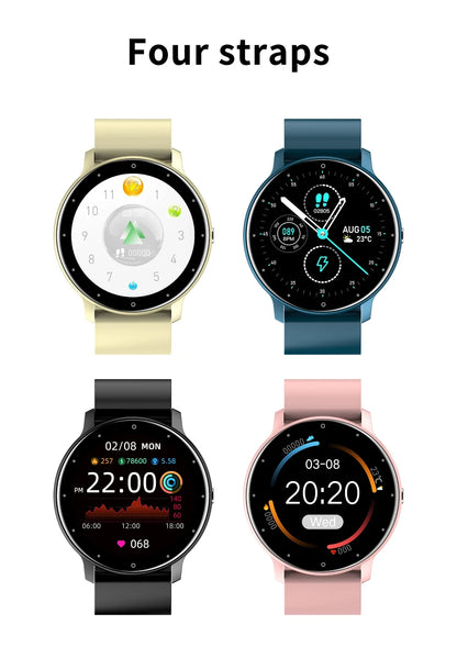 LIGE Waterproof Women Smart Band Watch Real-time Weather Forecast Men Watches Sports Ladies Smart Watch For Women Android IOS