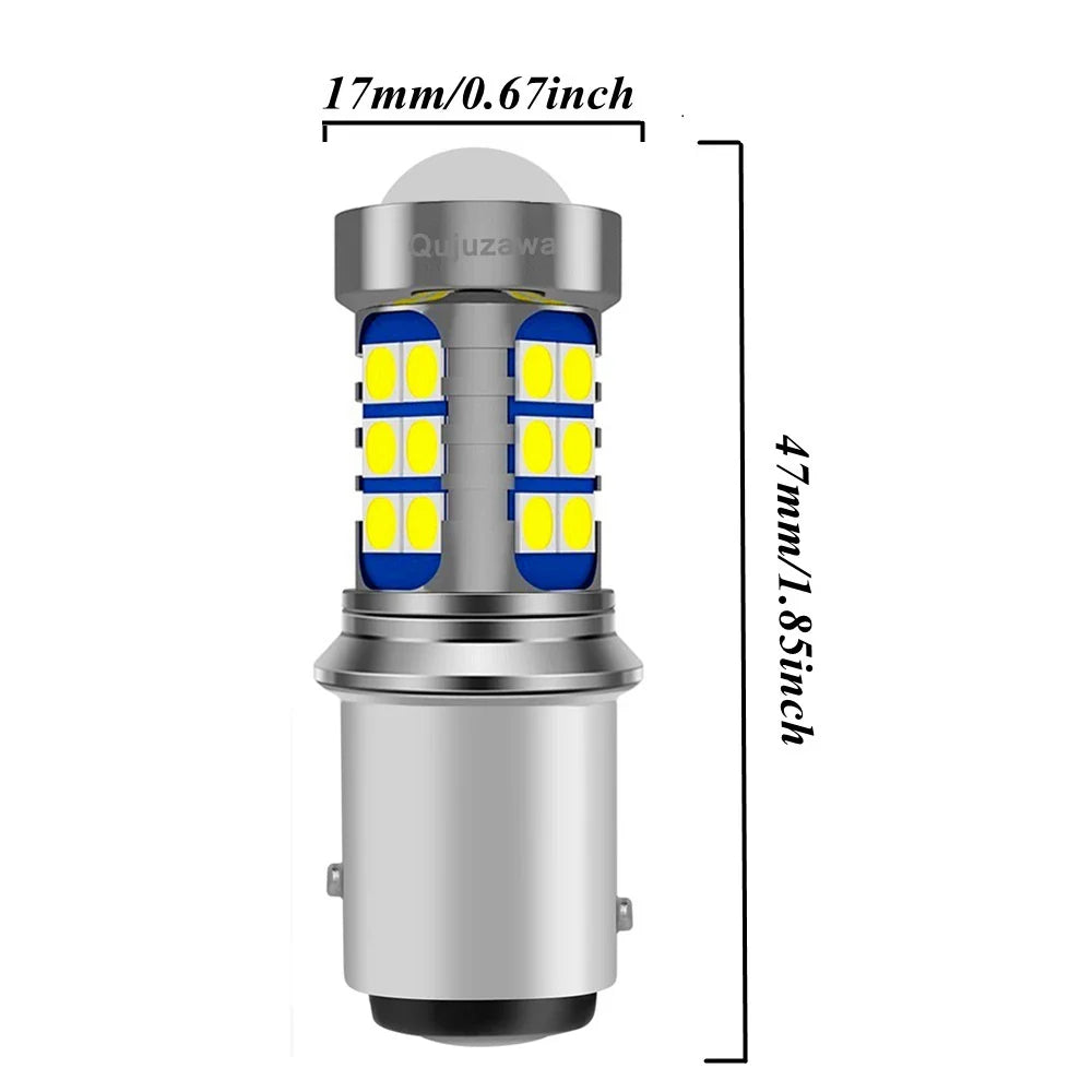 2Pcs P21W LED P21/5W Led Bulbs 1157 BAY15D PY21W BAU15S 1156 BA15S R5W Super Bright Car Brake Light Auto Backup Reverse Lamp 12V