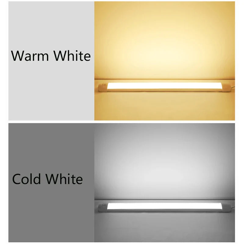 Led Lights Tube Home Lighting Kitchen Bedroom Garage Fixture t5/t8 Ceiling Linear Lamp Strip 220V Closet Cabinets 90/120cm Tube
