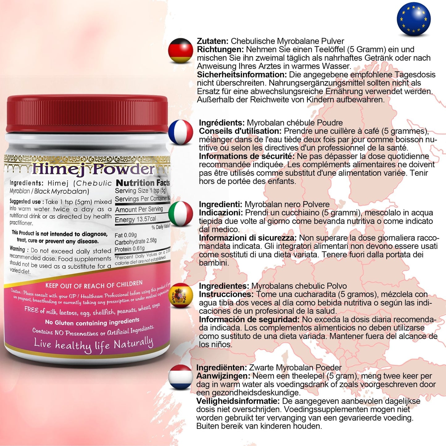 DivyaHerb Himej Powder 100 gram - Digestive Comfort Support