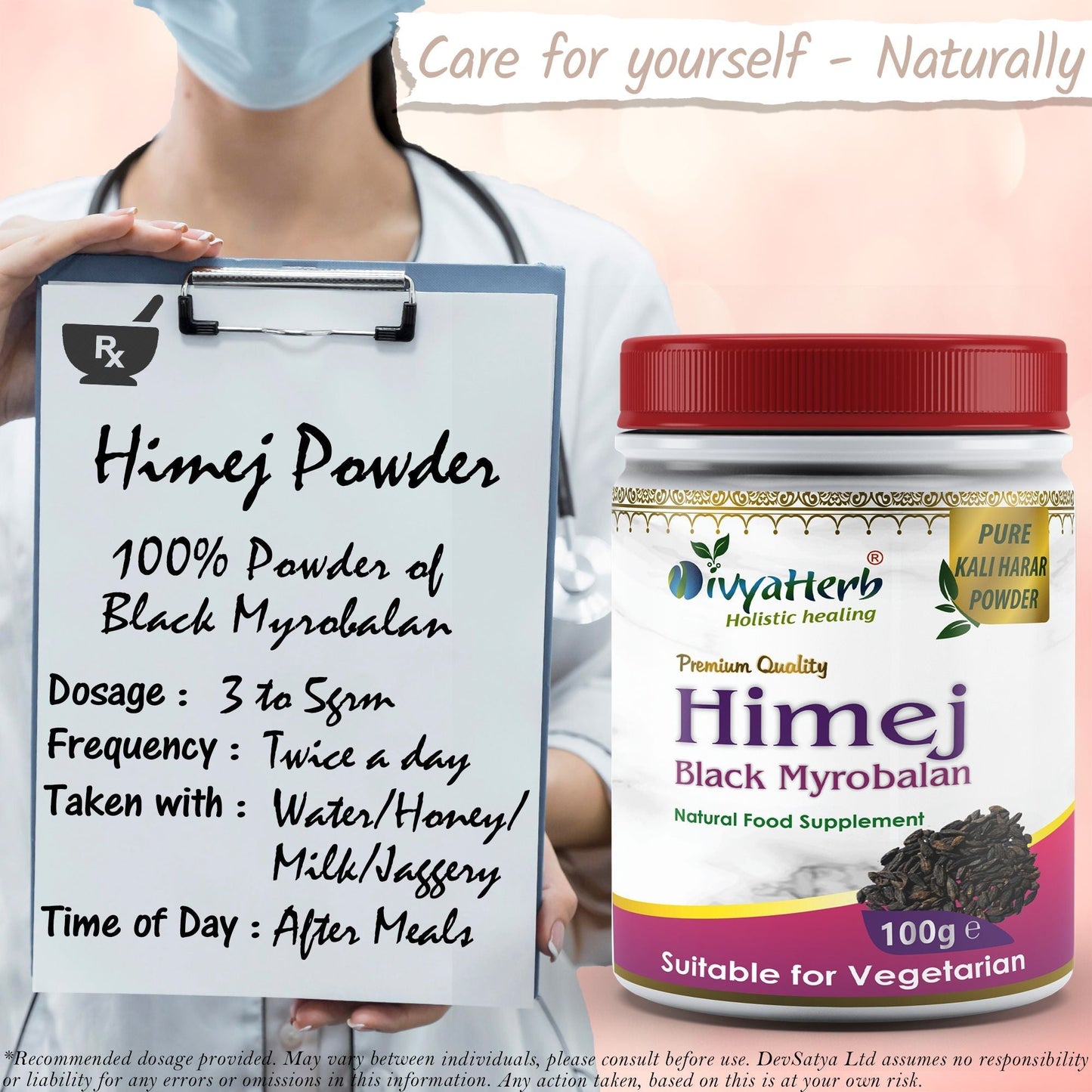 DivyaHerb Himej Powder 100 gram - Digestive Comfort Support