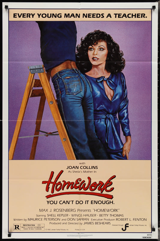 Homework (1982) Original US One Sheet Movie Poster