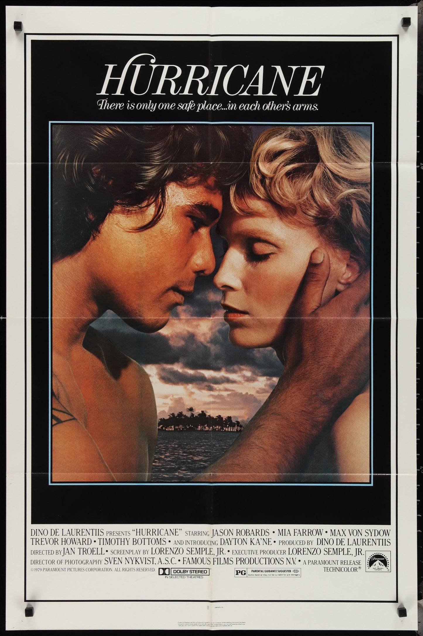 Hurricane (1979) Original US One Sheet Movie Poster