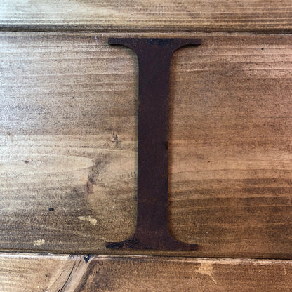 Classic Rusty Metal Letters 5" And 12" A-Z 0-9 Rustic Signs For The Home And Garden