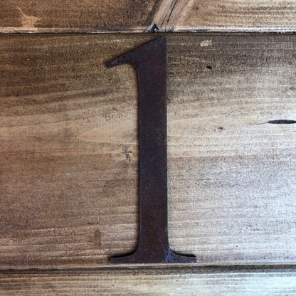 Classic Rusty Metal Letters 5" And 12" A-Z 0-9 Rustic Signs For The Home And Garden