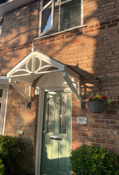 Althorp Door Canopy 149cm - Flat Pack Porch Canopy
