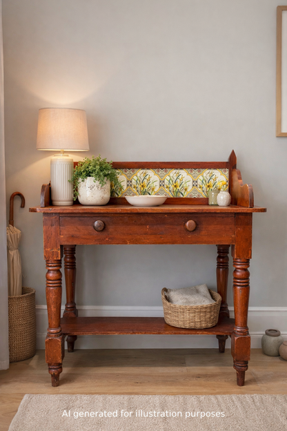 Antique Pine Washstand  Side Table / Dressing Table /Sideboard Desk