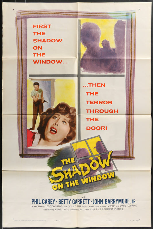 The Shadow On The Window (1957) Original US One Sheet Movie Poster