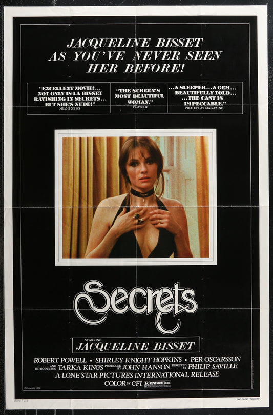 Secrets (1978 RR) Original US One Sheet Movie Poster
