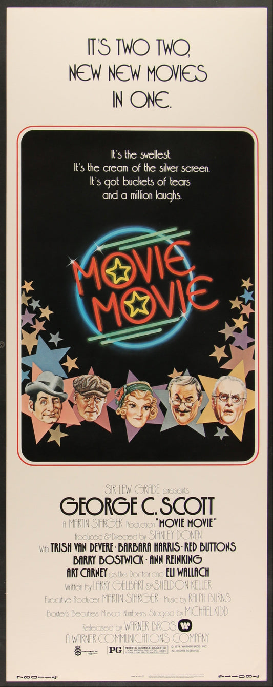 Movie Movie (1978) Original US Insert Movie Poster
