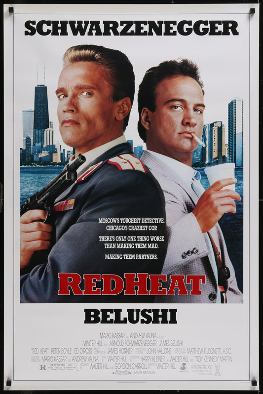 Red Heat (1988) Original US One Sheet Movie Poster