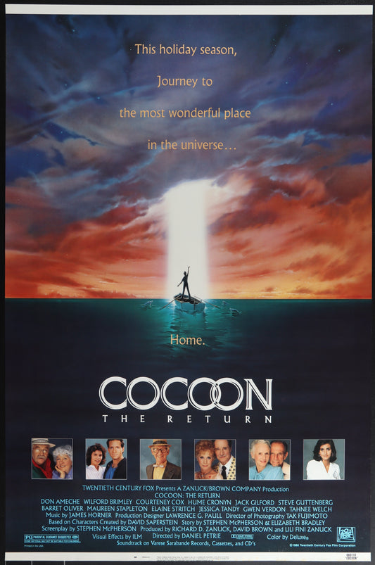 Cocoon: The Return (1988) Original US One Sheet Movie Poster