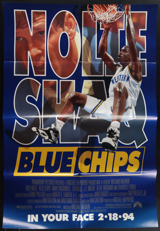 Blue Chips (1994) Original US One Sheet Movie Poster