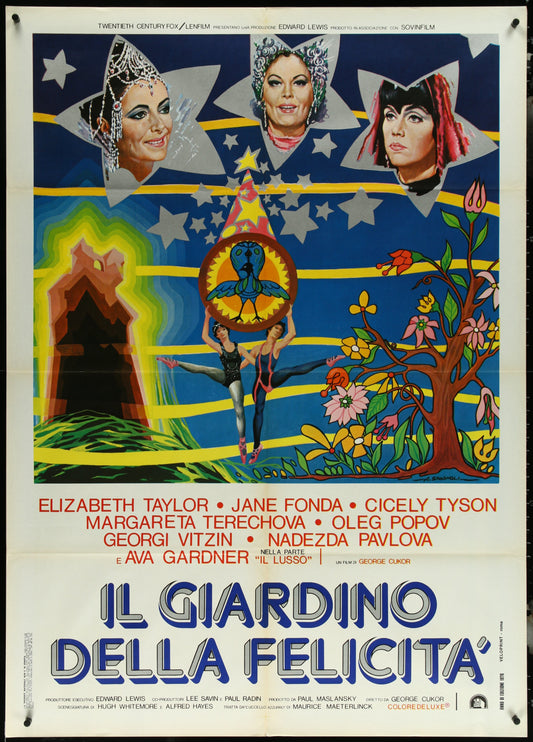 The Blue Bird (1976) Original Italian One Panel Movie Poster