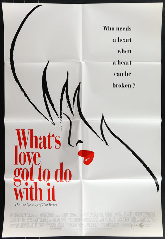 What's Love Got To Do With It (1993) Original US One Sheet Movie Poster