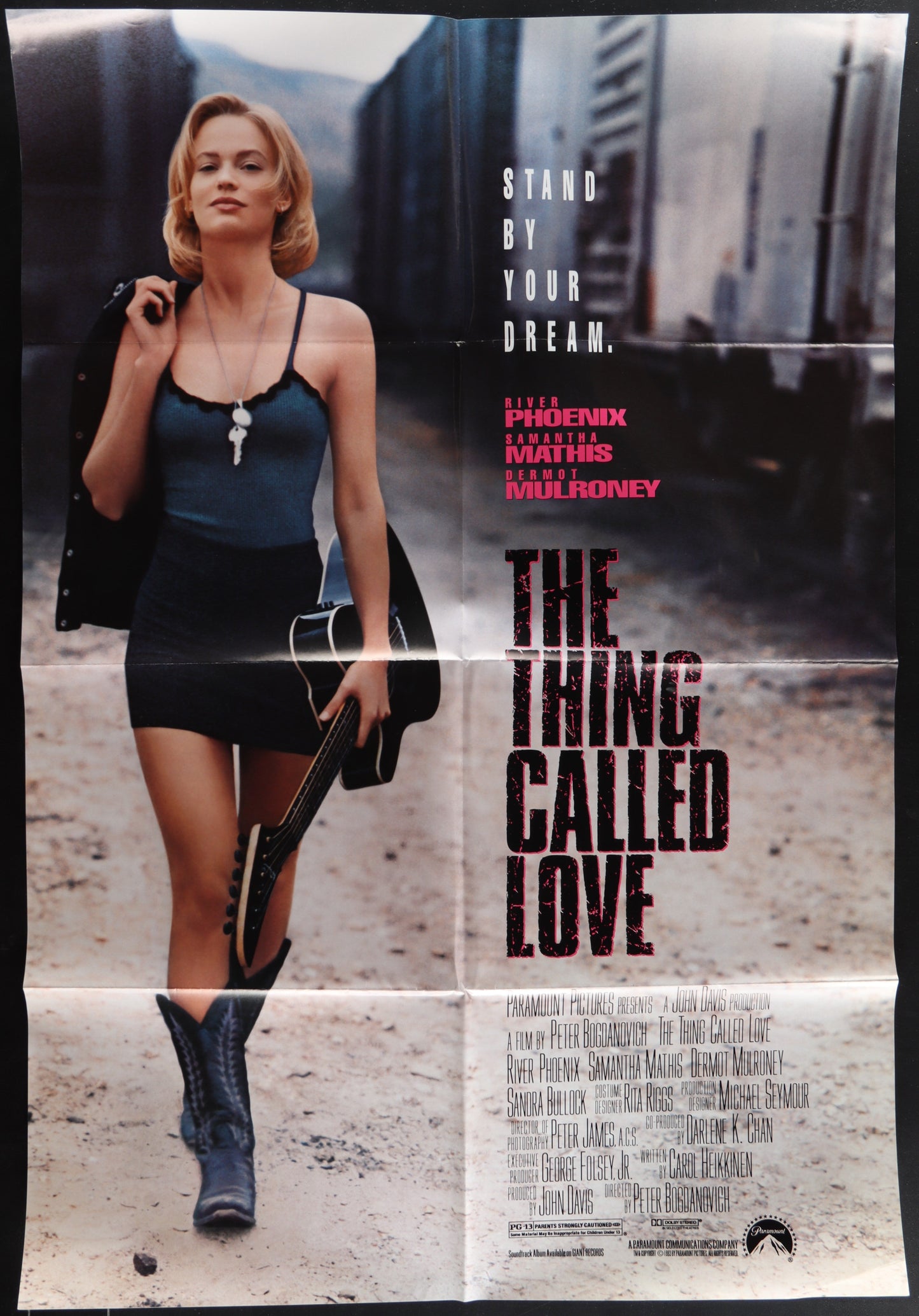 The Thing Called Love (1993) Original US One Sheet Movie Poster
