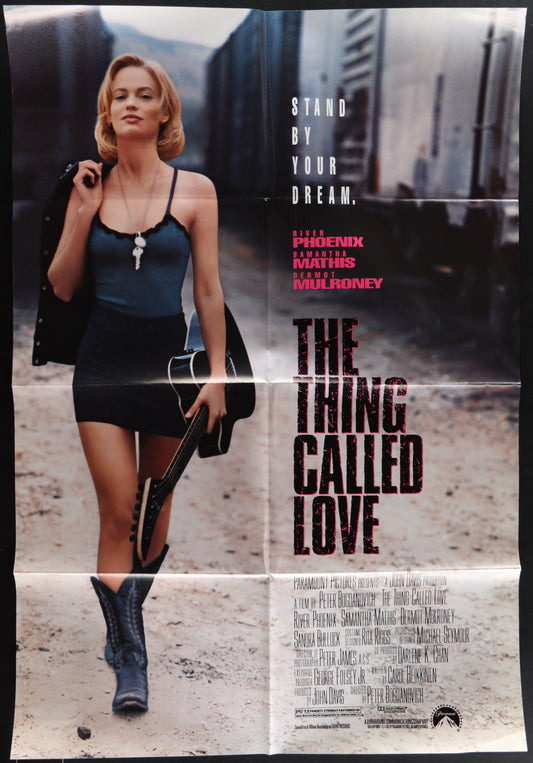 The Thing Called Love (1993) Original US One Sheet Movie Poster