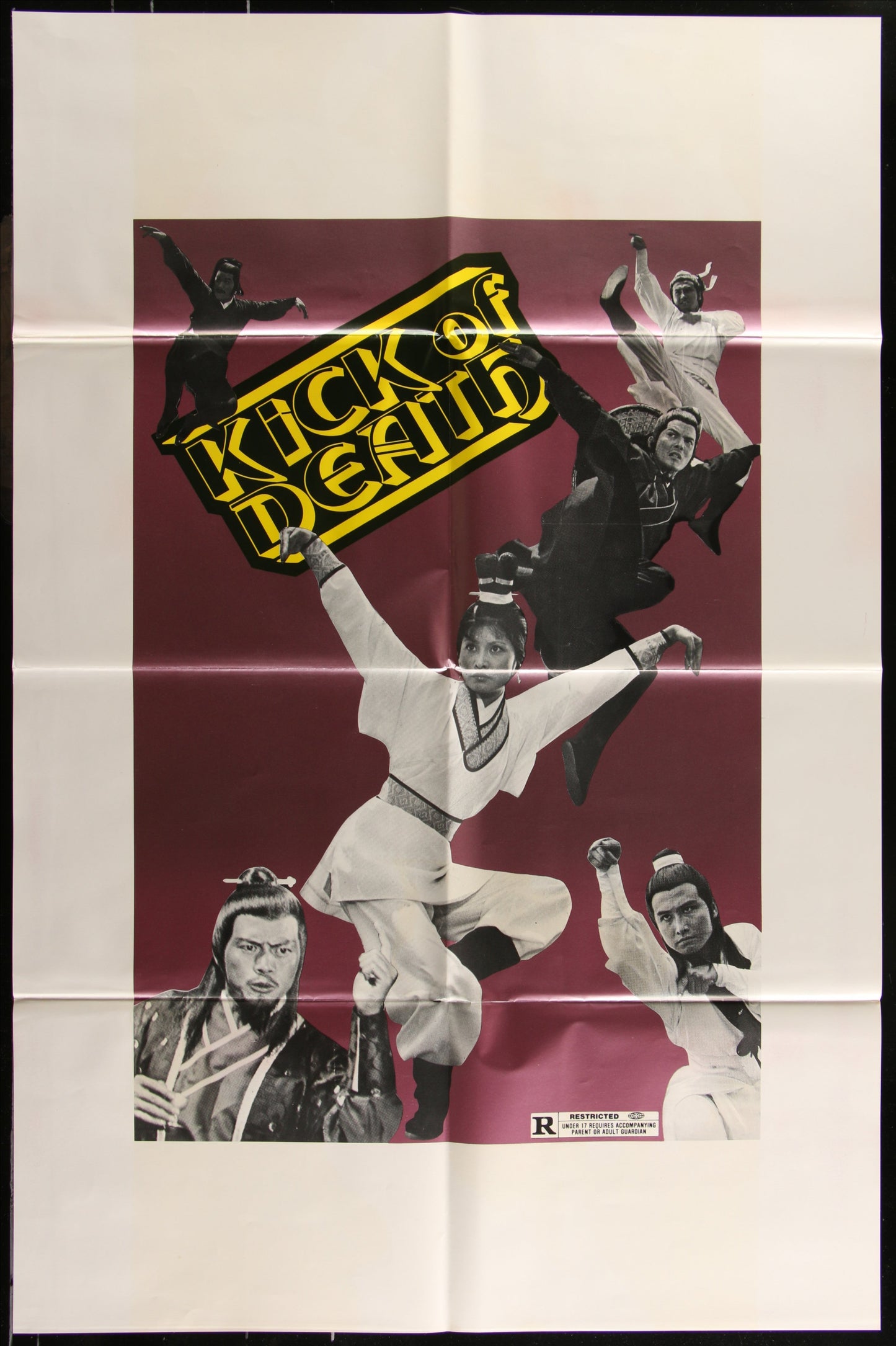 Kick Of Death (1979) Original US One Sheet Movie Poster