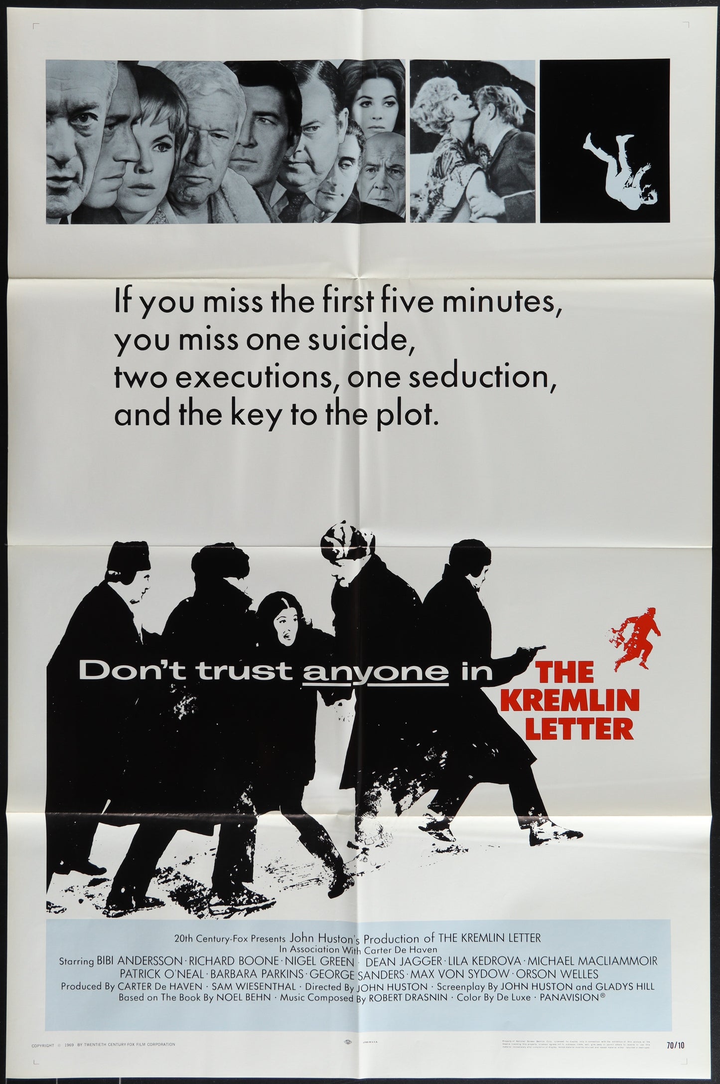 The Kremlin Letter (1970) Original US One Sheet Movie Poster