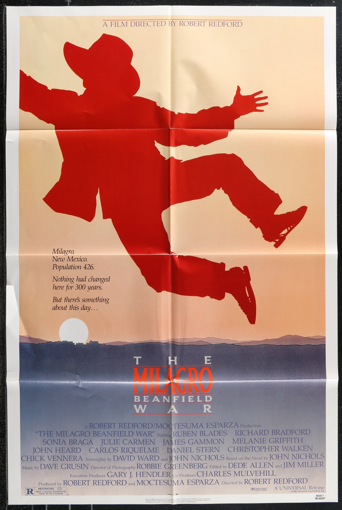 Milagro Beanfield War (1988) Original US One Sheet Movie Poster