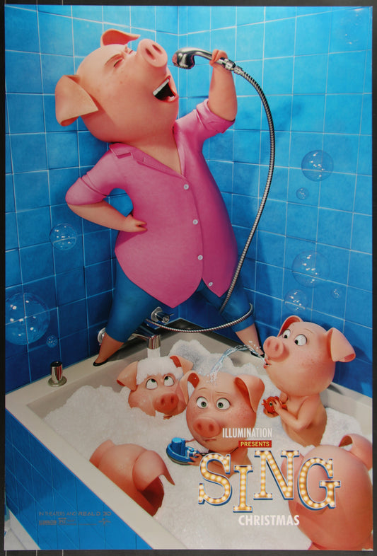 Sing (2016) Original US One Sheet Movie Poster