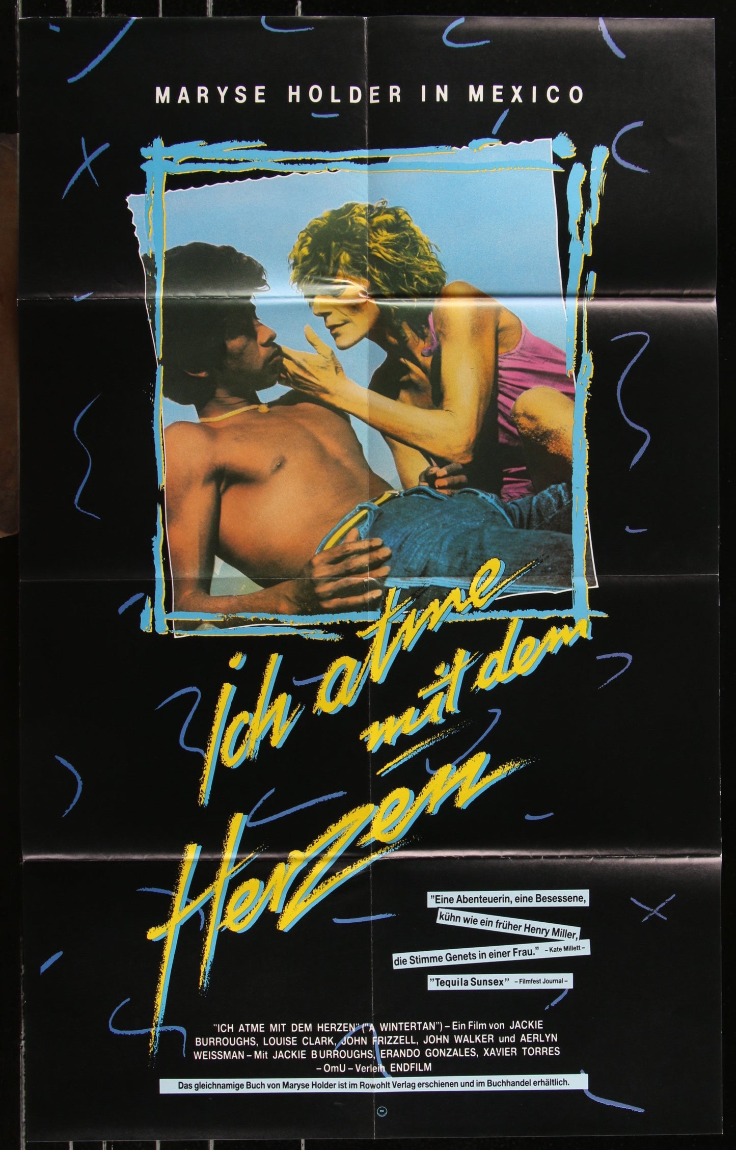 A Winter Tan (1987) Original German A1 Movie Poster