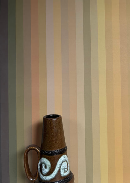 Tonal Stripe Wallpaper - Ochre