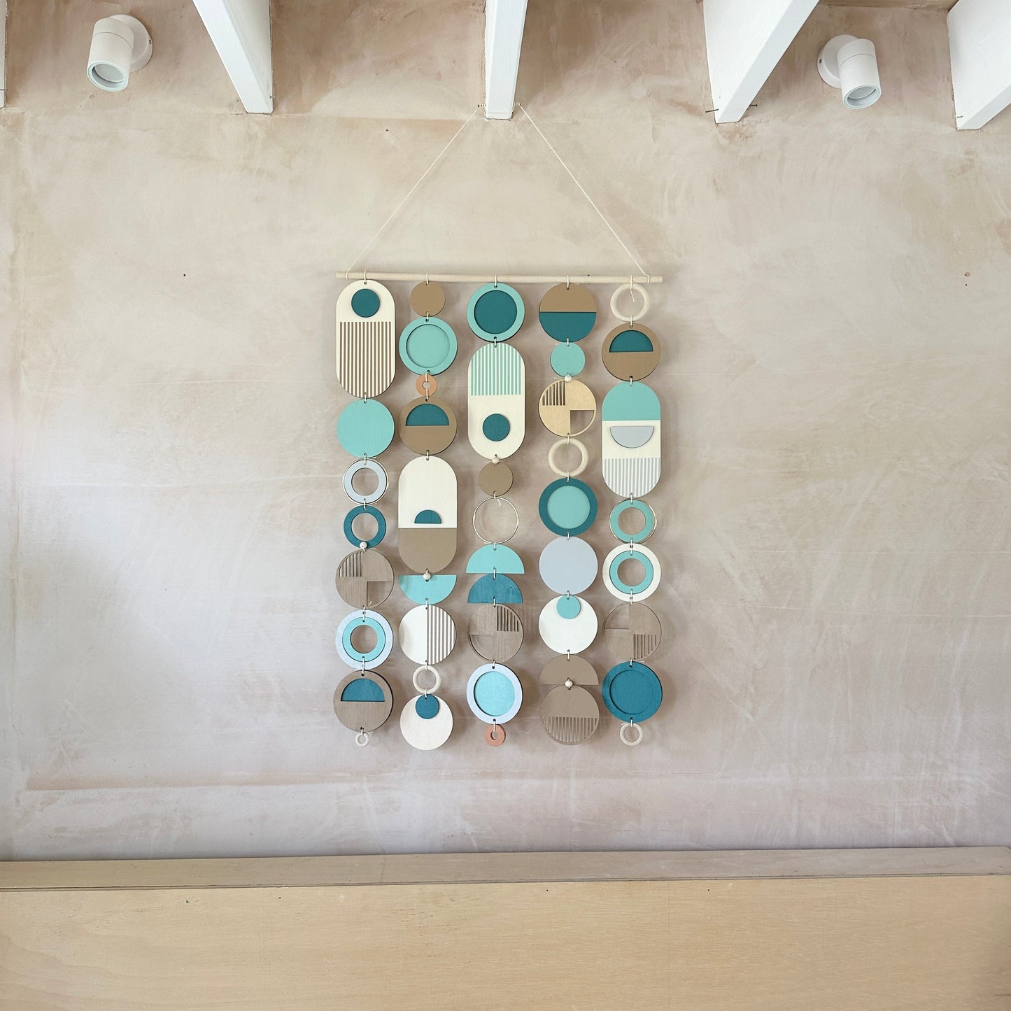 Blue Costal Wall Art - Home Decor - Large Centre Piece Art - Wall Tapestry - Large Tapestry - Blue Art