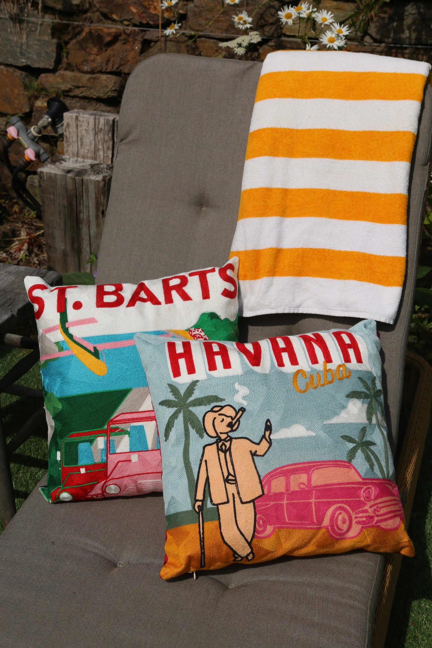 Havana Needlepoint Cushion
